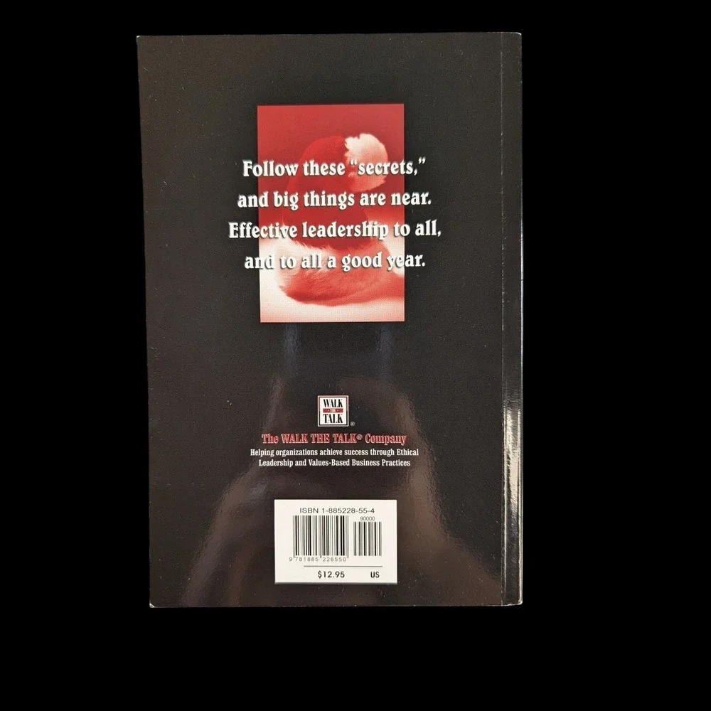 The Leadership Secrets of Santa Claus Eric Harvey Paperback Business Book Guide